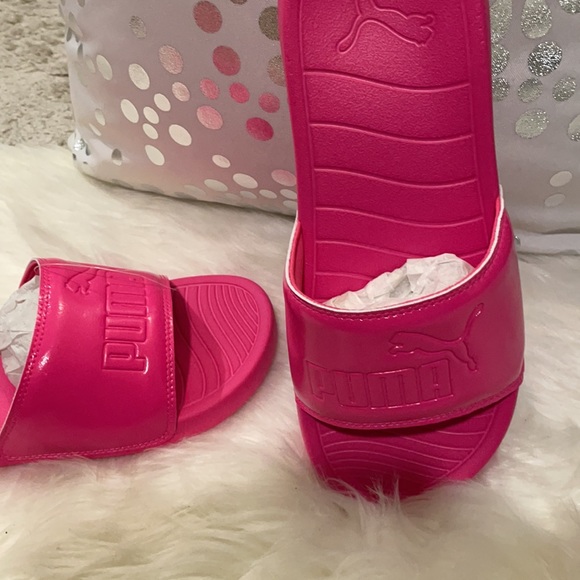 Puma hot pink slides - Picture 4 of 4
